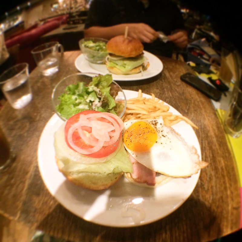 ハンバーガー(アルズカフェ （AL'S CAFE）)