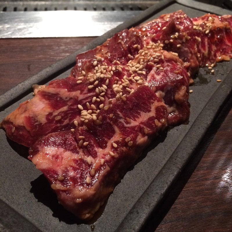 ハラミ焼肉定食W(松阪牛焼肉 Ｍ 法善寺横丁店 （エム）)