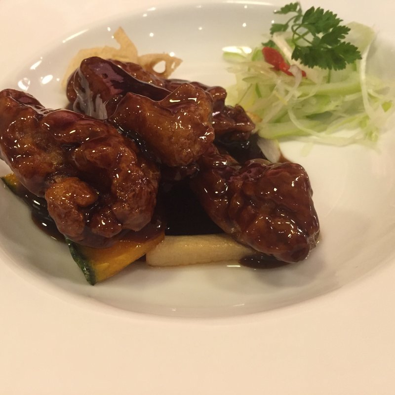 黒酢酢豚(エンギ)