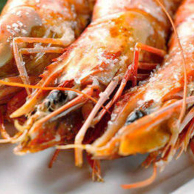 海老の兜がら焼き(さかなさま 北千住本店)