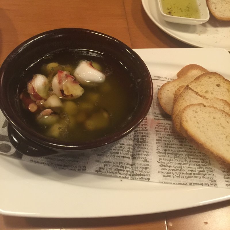 蛸と小柱のオイル煮(チコリ （Cicoria）)