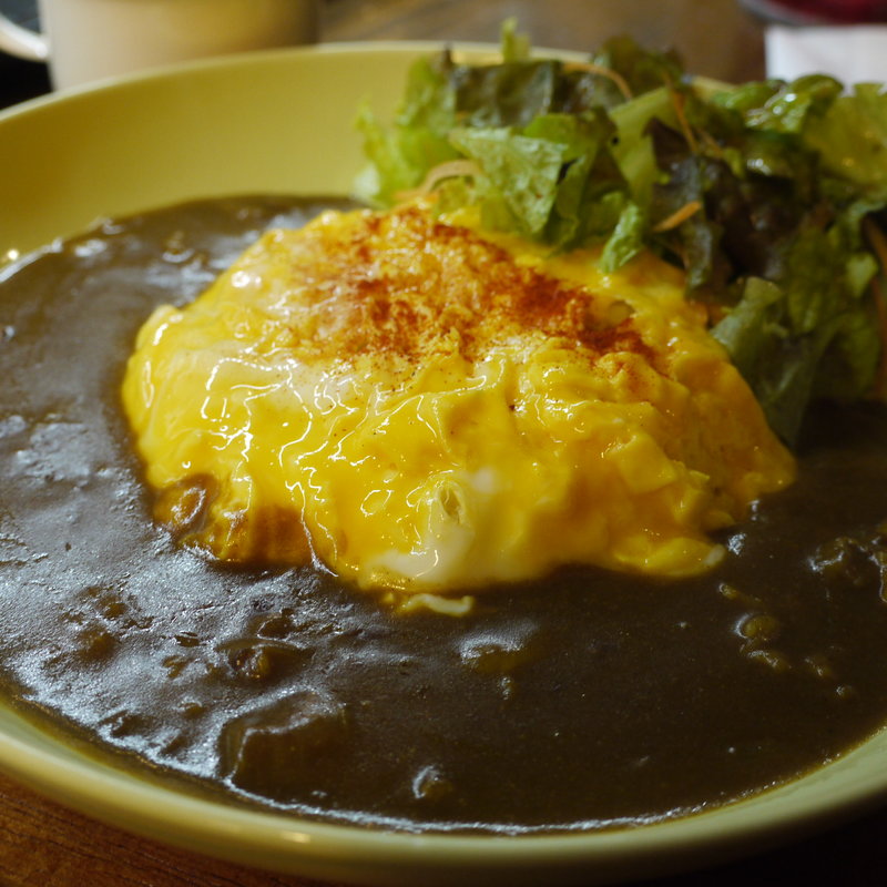 オムライス　デミグラスソース(木蓮)