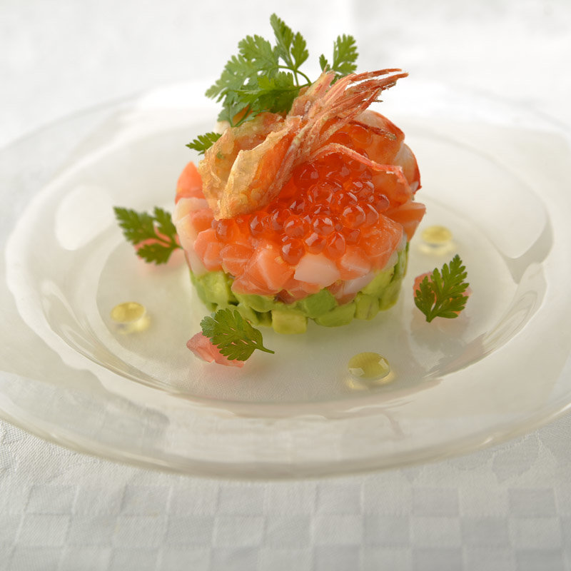 アトランティックサーモンのタルタル(仏蘭西料理 Ｎ)