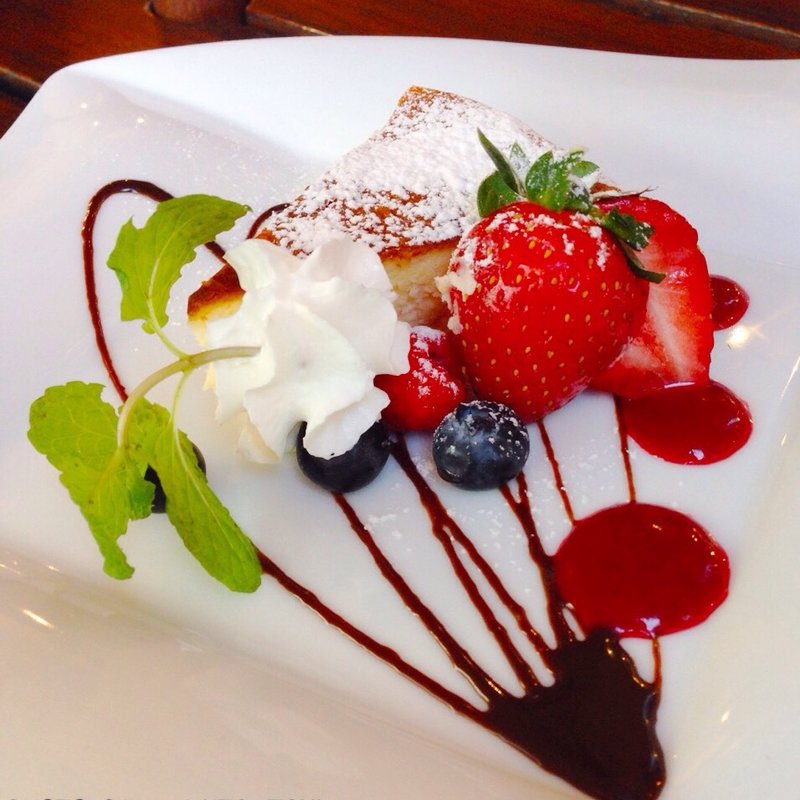 チーズケーキ(フラミンゴカフェ グラッセリア青山店 （FLAMINGO CAFE）)