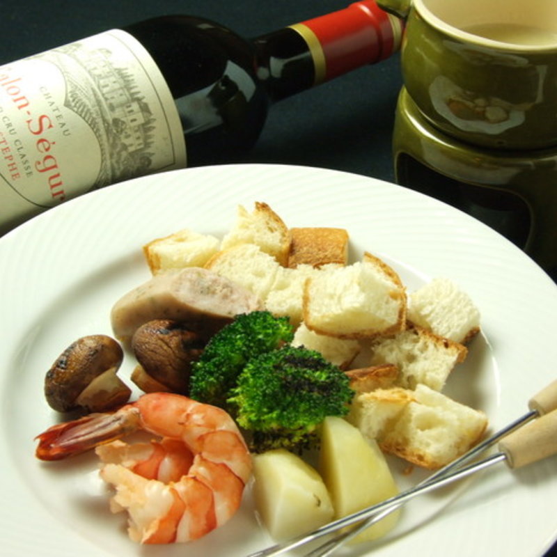 ゴルゴンゾーラソースのフォンデュ(Wine＆Dining 蔵人 )