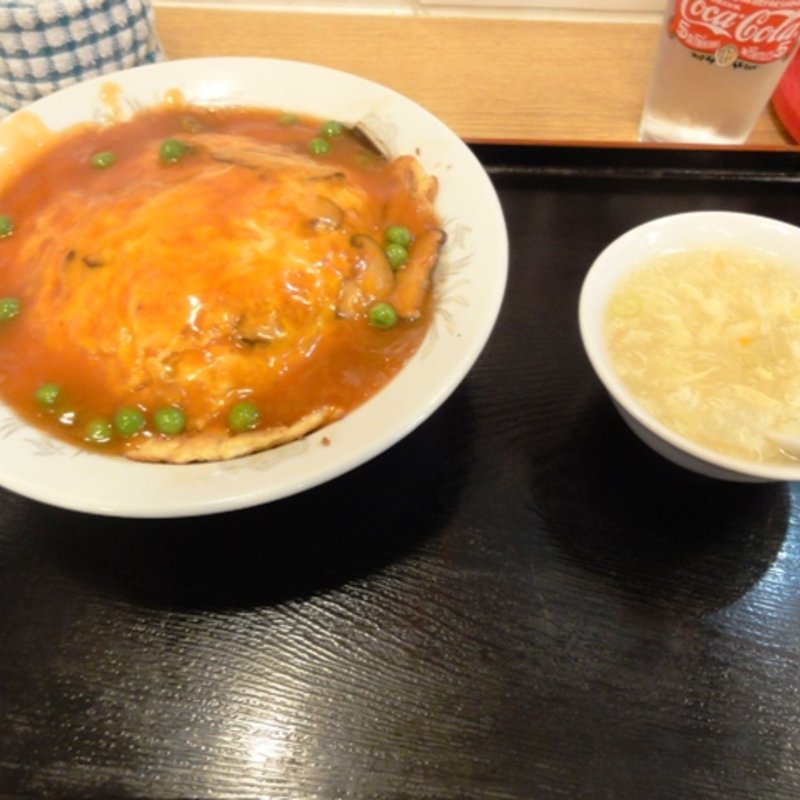 天津飯( 中国料理 龍鳳 )