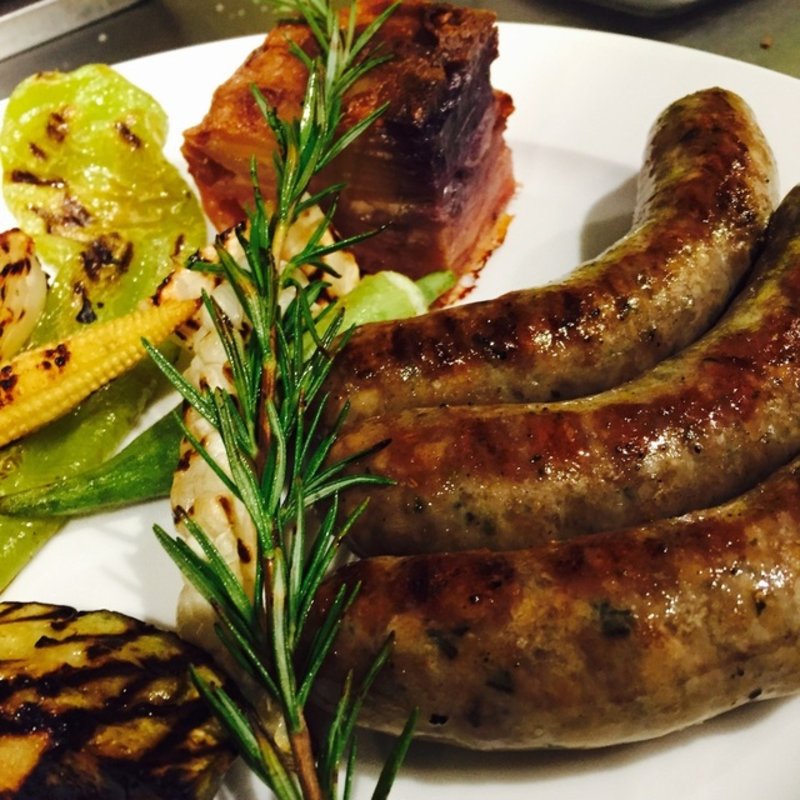 仔羊の自家製ソーセージグリル(オステリア タナロ （OSTERIA TANARO）)