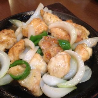 鶏の柚子胡椒焼き(博多酒場 きなっせい 松戸店)