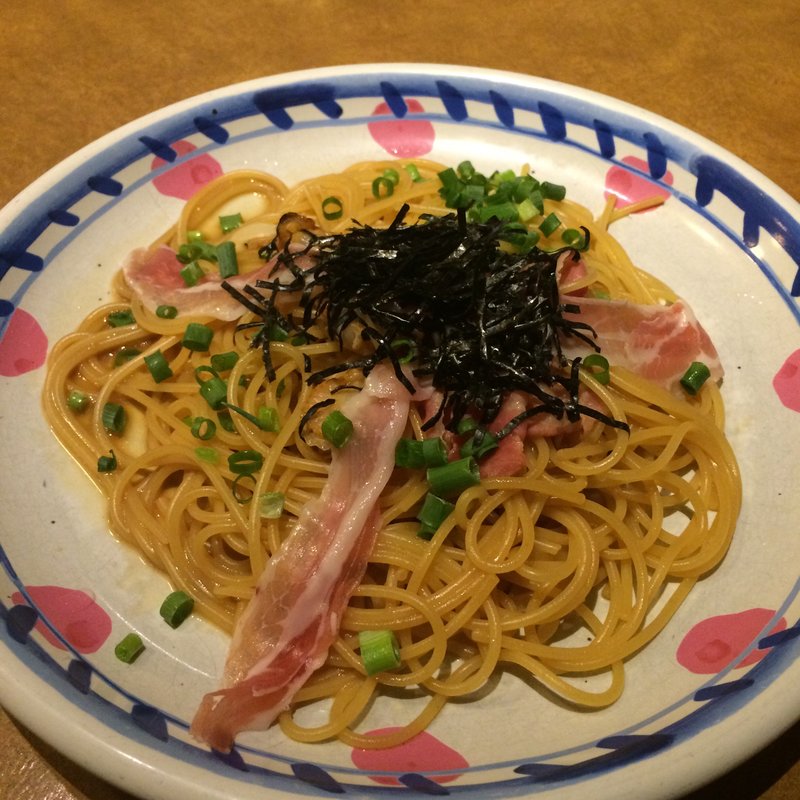 ホタテとパンチェッタのバター醤油(ジョリーパスタ 西宮店)