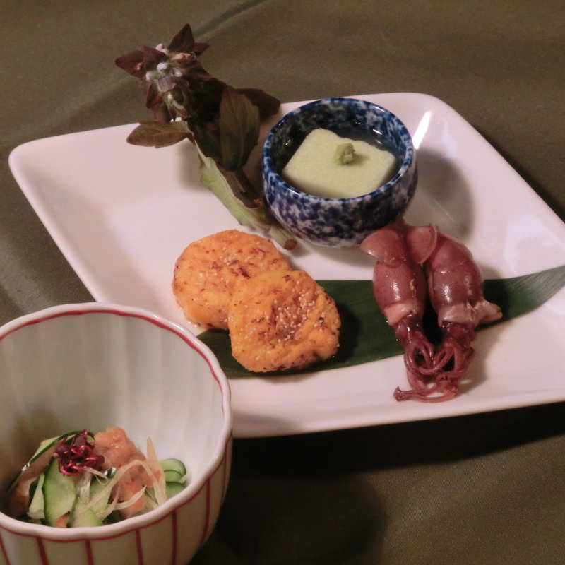 前菜の身り合わせ(鳴門 （なると）)