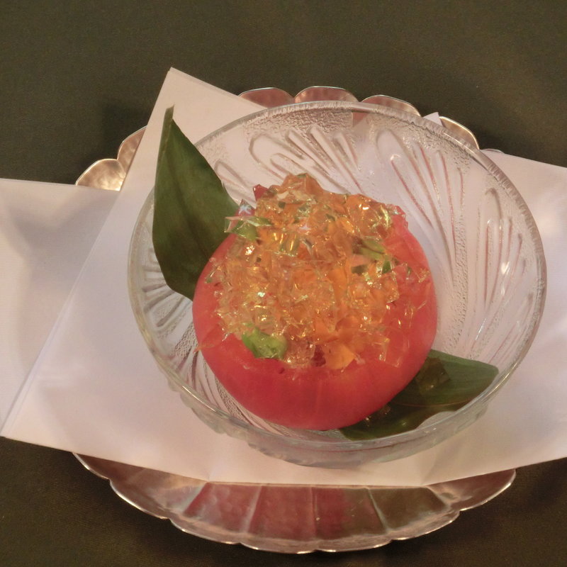 トマトのジュレ仕立て(鳴門 （なると）)