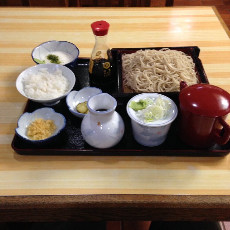 とろろ蕎麦定食(茶そば処 茶遊庵)