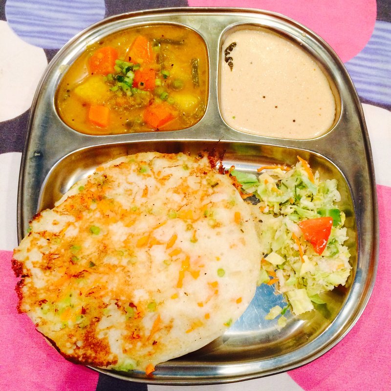 ウタパムセット(インド料理 MUTHU （ムット）)