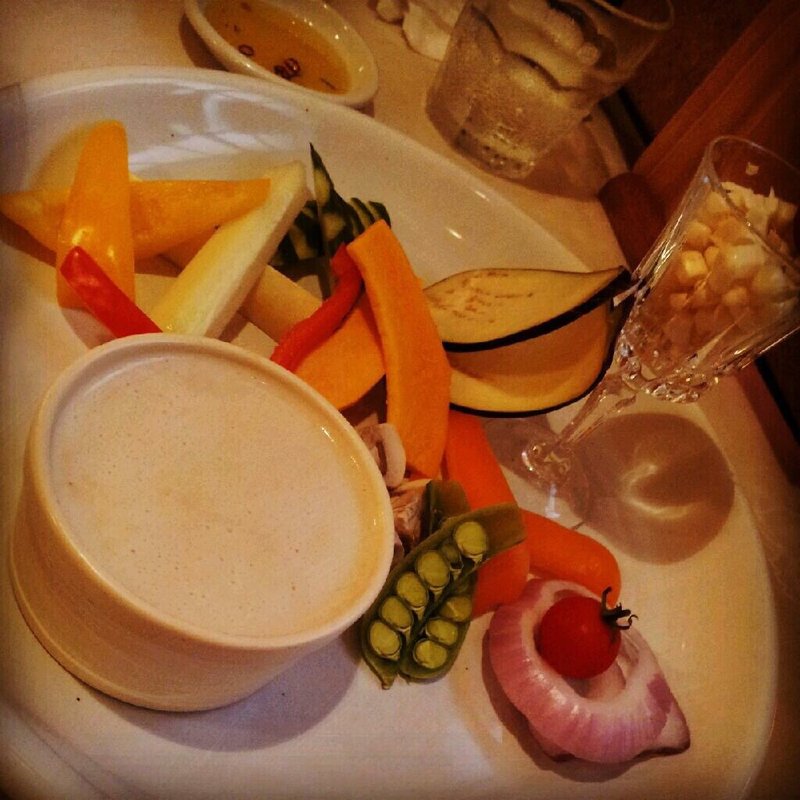 バーニャカウダ(オリーブの実)