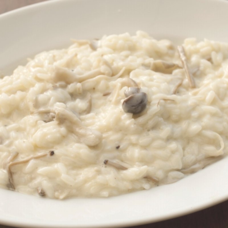 きのこたっぷりクリームリゾット(デカンターレ ロッソ)