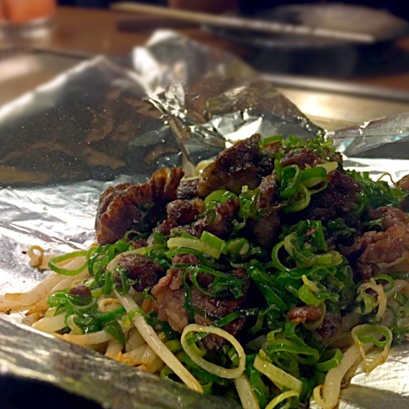 和牛スジ焼き(丹波亭 （たんばてい）)