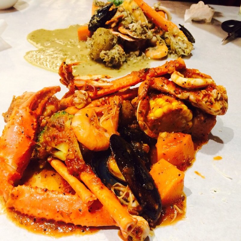 【平日】　シーフードコンボバッグ　ランチコース(ダンシングクラブ東京)