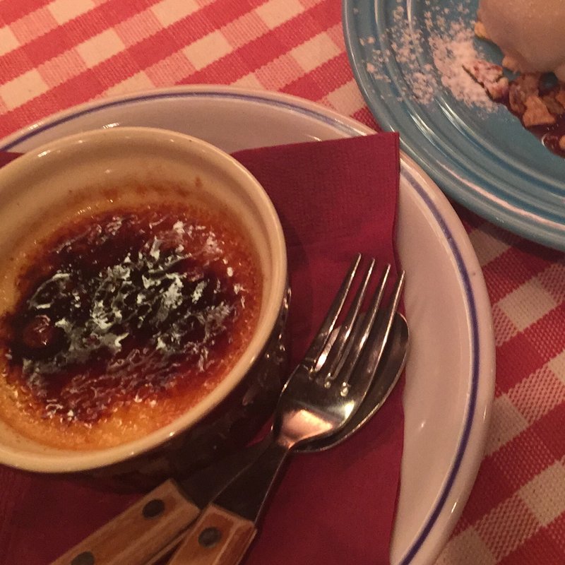 ■クレームブリュレ(屋根裏のパリ食堂 )