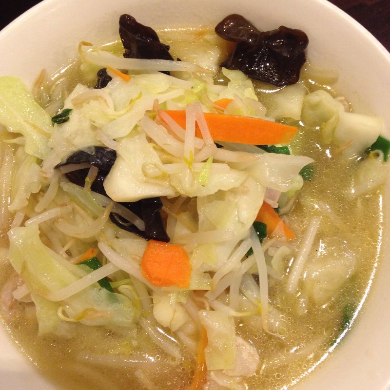 野菜たっぷりタンメン(中華メモリー)