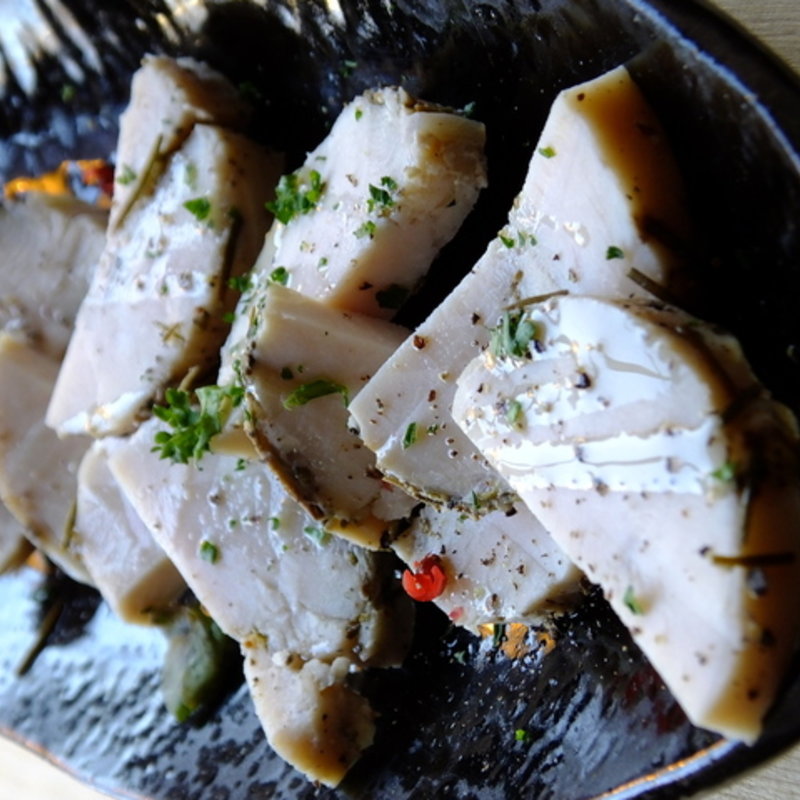 自家製鶏ハム(あさり食堂)