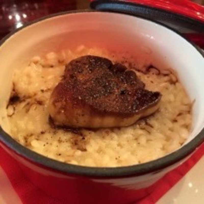 ランチ限定5皿 フォアグラのリゾット(Barbaro たまプラーザ)