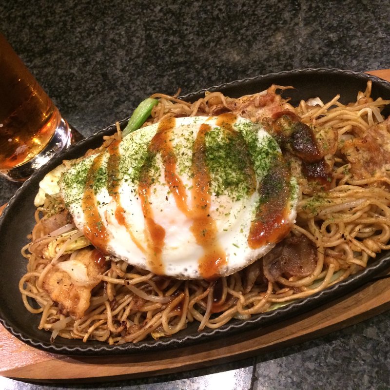 焼きそば(鉄板居酒屋Chikato)