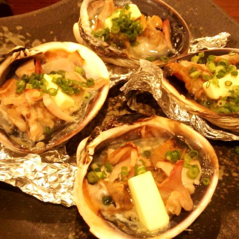 大アサリのバター醤油焼(わが家)