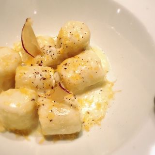 鹿児島県産サツマイモのニョッキ ゴルゴンゾーラクリームソース(エヌ キッチンプラス （N_KITCHEN+）)