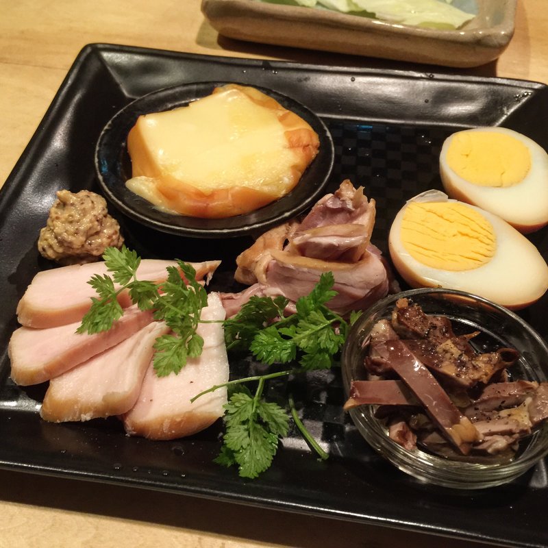 自家製燻製(地鶏屋心)