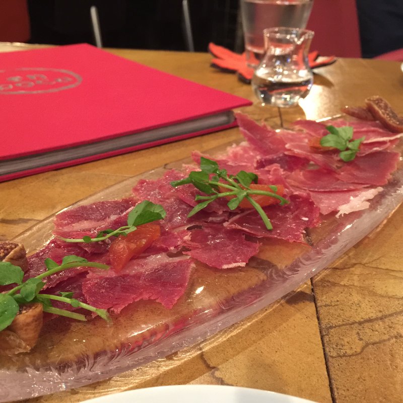 生ハム盛り合わせ(エンボカ 京都 （enboca）)