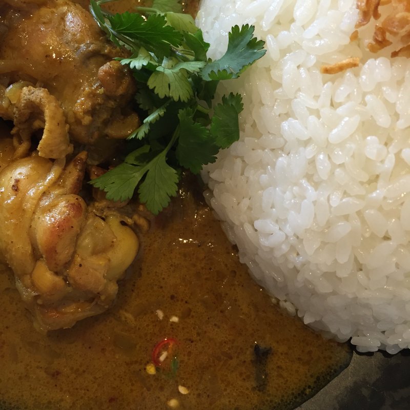 スパイシーチキンカリー(かぼちゃ屋)