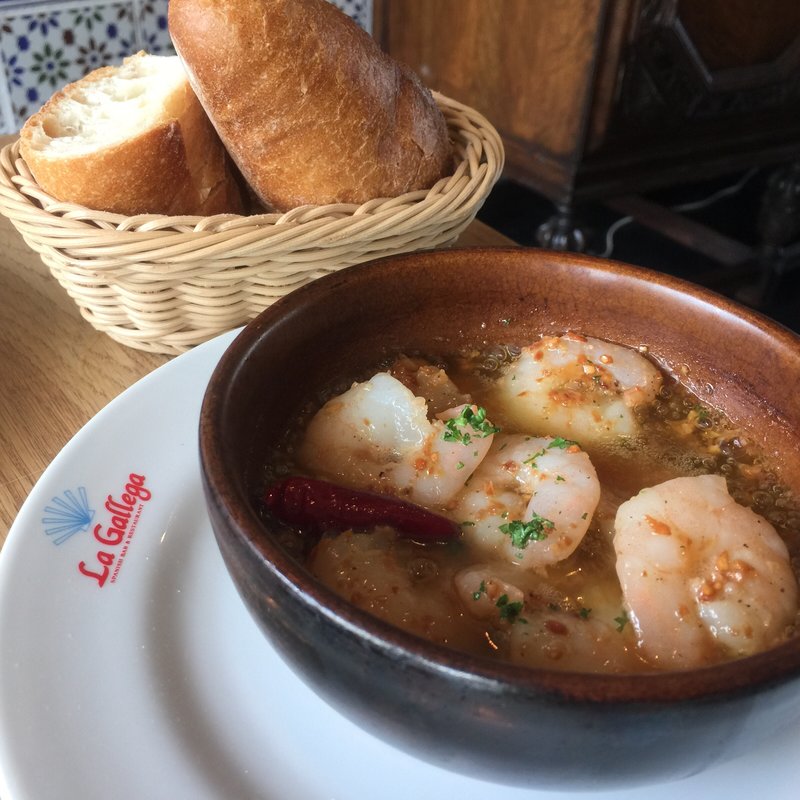 エビのアヒージョ(ラガジェガ)