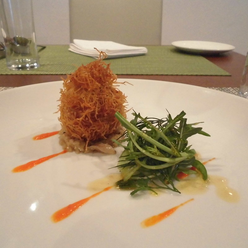 フランス産鳩とフォアグラのクロケット(Nafre natural french)