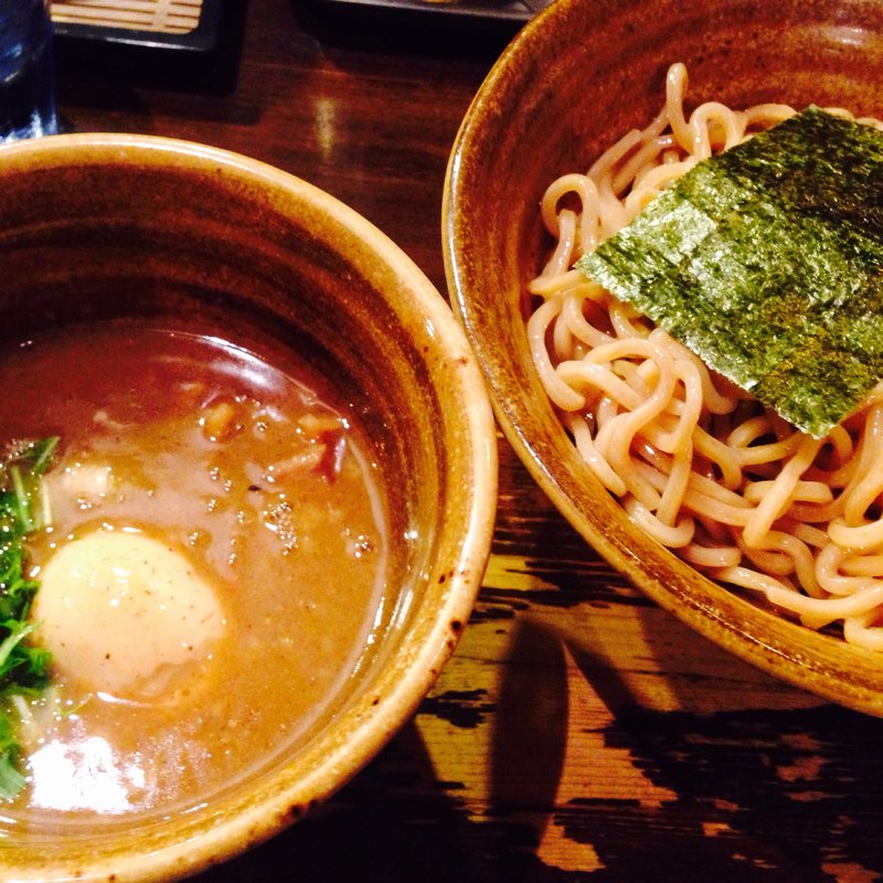ベジポタ味玉入りつけ麺(つけ麺 えん寺 吉祥寺総本店)