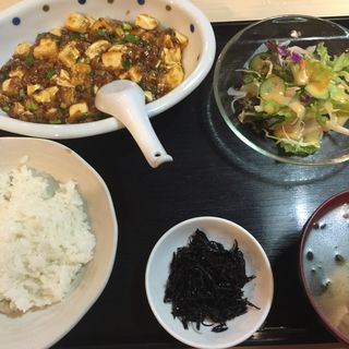 麻婆豆腐定食(長城 )