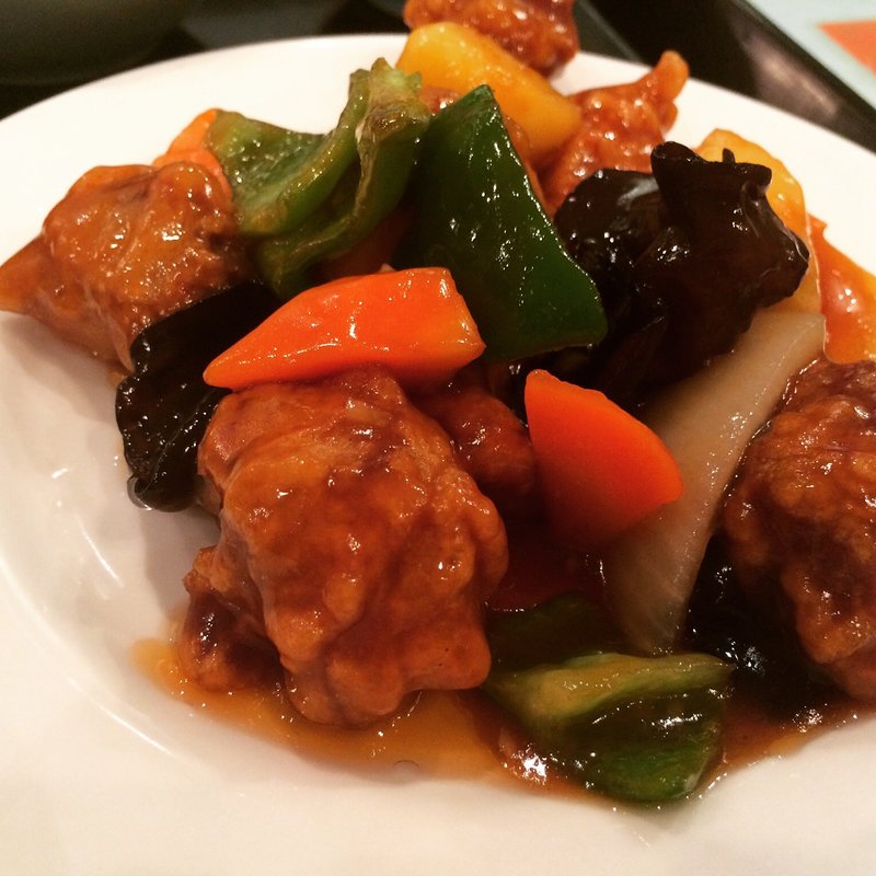 酢豚定食(大成閣 （タイセイカク）)