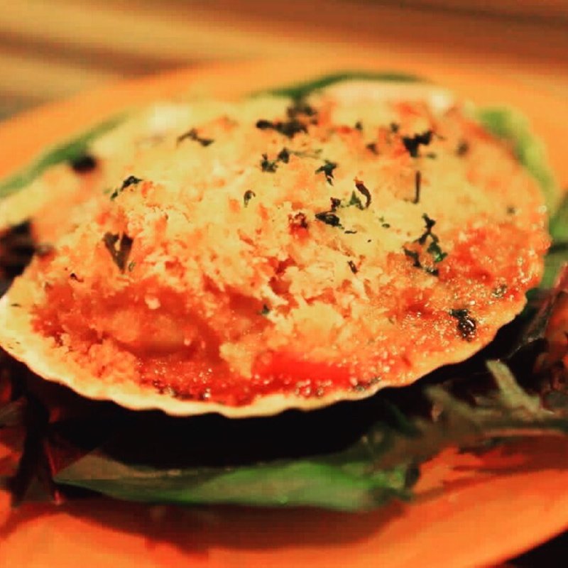 北海道産ホタテ貝のガリシア風(Mira! たまプラーザ)