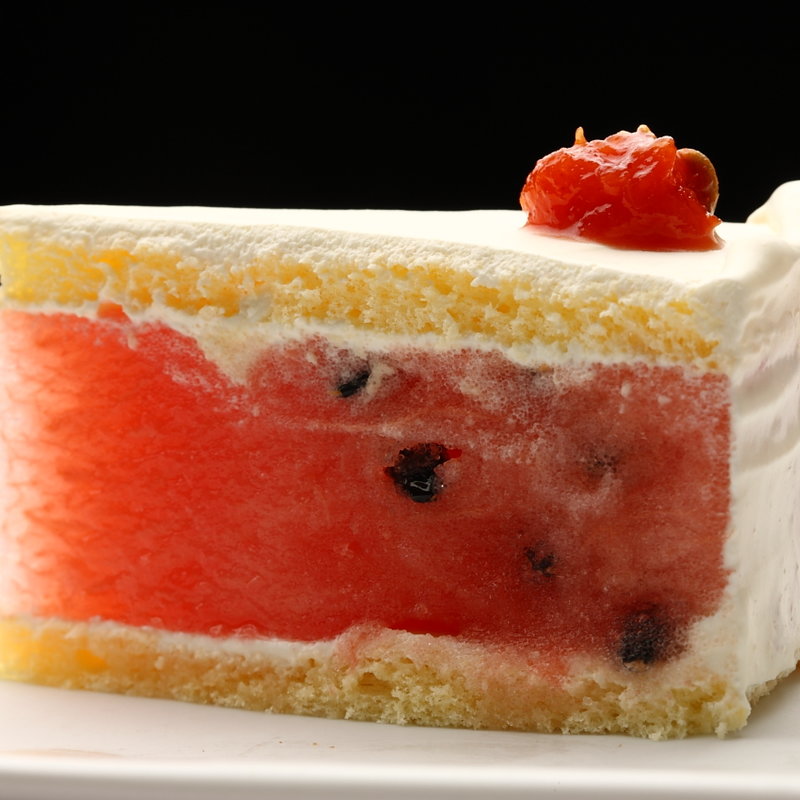 スイカのケーキ (ヌキテパ)