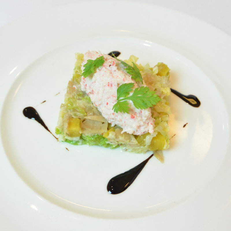 タラバガニのレムラード(Le Beurre Noisette TOKYO)
