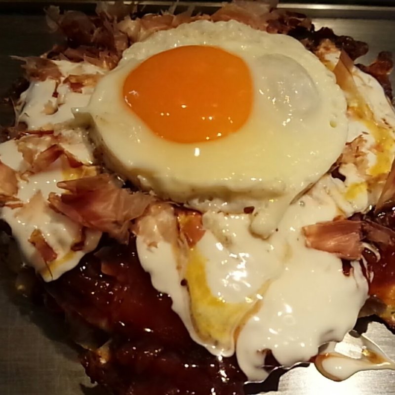 プレミアムミックス月見焼(ぼてぢゅう本店 道頓堀)