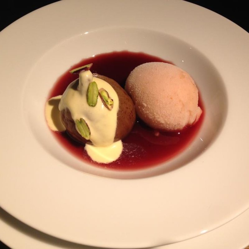 イチゴとチョコのジェラート(夏目亭)