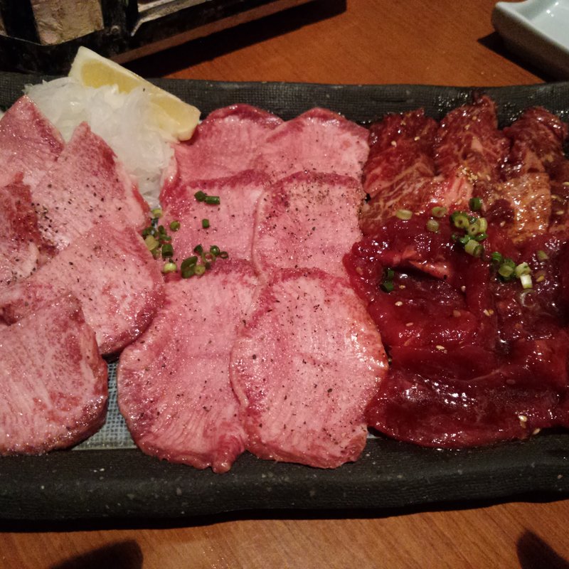 和牛上タン塩・牛タン塩・和牛カルビ(月の都 )