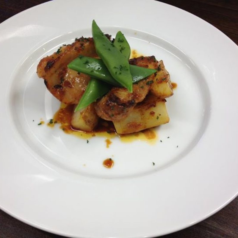 鶏肉と長ネギのグリル(夏目亭)