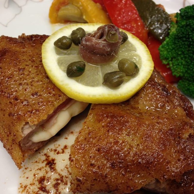 鶏肉のグリル　リゾット(夏目亭)