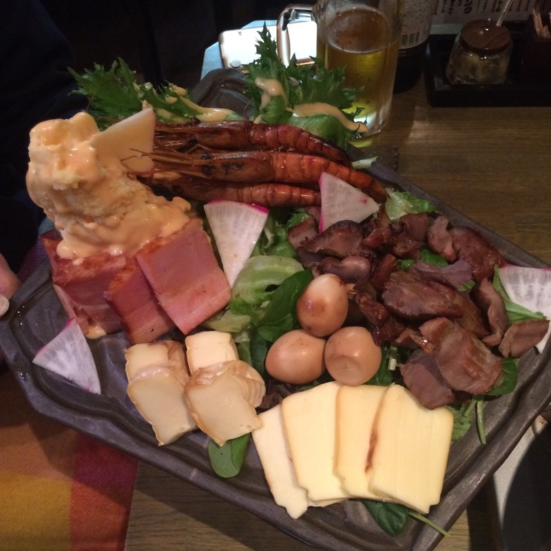 燻製盛り合わせ(宮がみ屋)