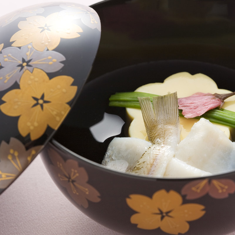 河豚の椀物(さくら)