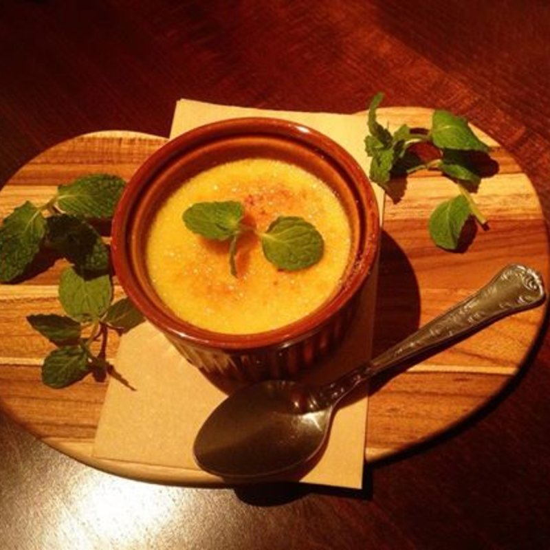 カボチャのプディング(自然派ワインビストロ 喃喃)