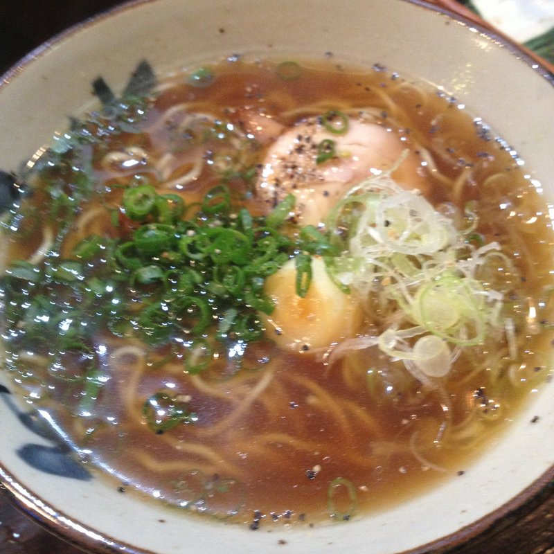 焼き鳥ラーメン(笑風や)