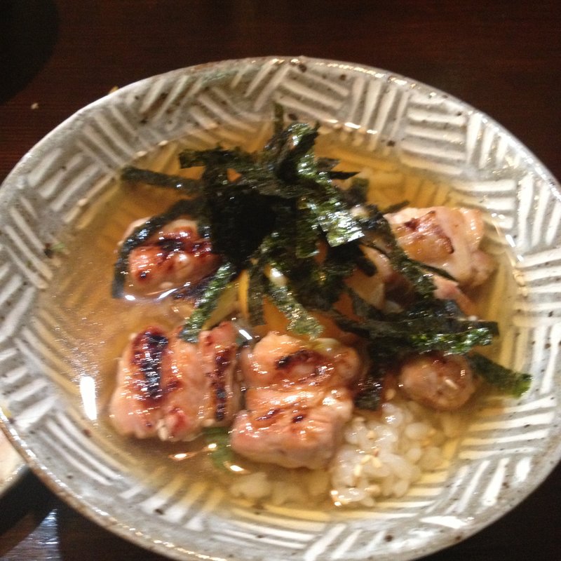 焼き鳥茶漬け(笑風や)