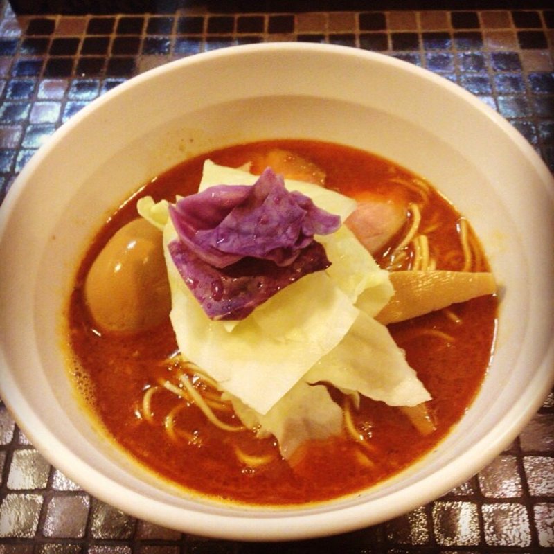 味玉海老リッチらーめん(らーめん 五ノ神製作所 )